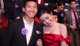 Huyền My bị fans cuồng chửi te tua vì tạo dáng e ấp tựa vai Văn Hậu