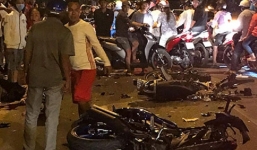 Xe máy đối đầu ở Bình Thuận, 2 người tử vong