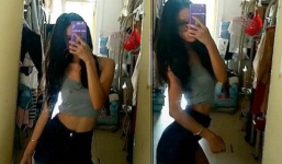 Nữ sinh chụp ảnh khoe thân hình mảnh mai đáng mơ ước thế nhưng đến khi quay nghiêng ai cũng phát hoảng