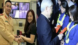 Sự thật bất ngờ về cô gái xuất hiện trong 2 bức ảnh trước Tết Nguyên đán