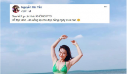 Hải Yến Idol khiến dân tình cười bò vì chỉnh ảnh cong cả sóng biển