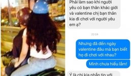 Dân mạng bức xúc câu chuyện cô gái bị người yêu bỏ rơi để đi chơi với bạn thân khác giới ngày Valentine