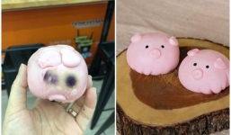 Không phải hoa hồng hay socola, bánh bao lợn hồng mới là thứ dân mạng quan tâm hôm nay