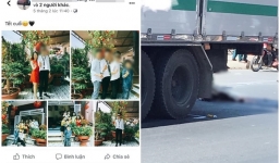 Nam thanh niên chết thảm dưới bánh xe tải nhưng điều khiến dân mạng lạnh gáy là status cuối cùng
