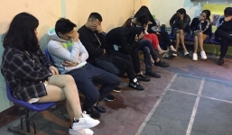 Phát hiện 12 nam nữ dương tính với ma túy trong nhà nghỉ lúc rạng sáng