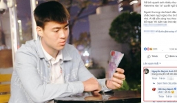 'Thả thính' gái lạ, Đỗ Duy Mạnh bị bạn gái thẳng tay 'tiễn' đúng ngày Valentine