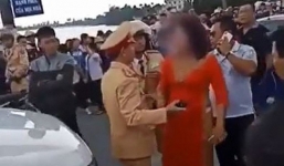 Thông tin bất ngờ vụ mẹ chú rể quát CSGT vì chặn xe rước dâu