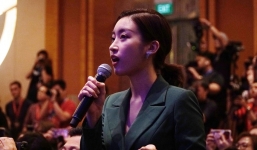 Đỗ Mỹ Linh 'bắn Tiếng Anh như gió' tại họp báo quốc tế 'Captain Marvel' khiến fans đổ gục