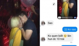 Đi bar xuyên đêm, hôn trai lạ để xin 10 quả bóng cười, cô gái chia tay luôn người yêu khi bị phát hiện