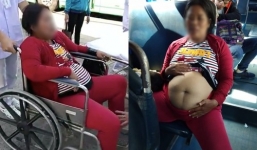Sự thật về clip người phụ nữ bụng mỡ nhưng giả mang thai lừa hàng triệu đồng của người đi xe buýt