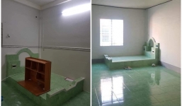 Chiếc giường bằng gạch và xi măng giống hệt mộ phần, thách đố chẳng dám ai ngủ