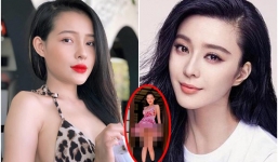 Tự nhận mình giống Phạm Băng Băng, bạn gái của Lương Bằng Quang hứng về rổ gạch đá