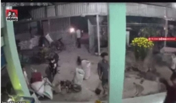 Chủ nhà bất lực nhìn nhóm côn đồ hung hãn đập phá tài sản