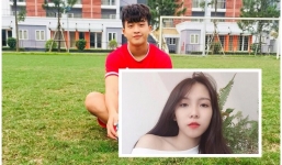 Lộ diện hình ảnh bạn gái hotgirl của 'trai cực phẩm tuyển' U22 Việt Nam