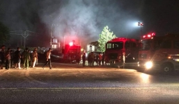 Thừa Thiên-Huế: Cháy lớn tại nhà máy giấy Như Ý