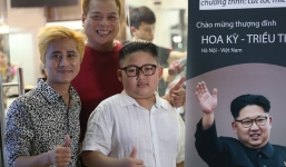 Sở hữu ngoại hình giống Kim Jong-un, cậu bé Việt được săn đón chụp hình quảng cáo