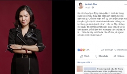 Vợ của Bình Minh: 'Khuyên bà Lê Hoàng Diệp Thảo lui về nuôi con là đi ngược với văn minh'