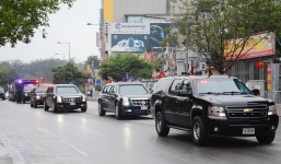 Hàng trăm mật vũ Mỹ tới Hà Nội chuẩn bị bảo vệ cho Tổng thống Donald Trump