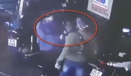 Gã trai đi SH bị truy lùng đánh gãy mũi nữ nhân viên cây xăng do đổ tràn xăng