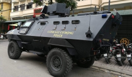 Xe bọc thép của CSCĐ xuống phố, Hà Nội siết chặt an ninh trước thượng đỉnh Mỹ - Triều