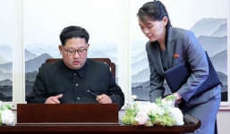 'Bóng hồng' quyền lực nhất Triều Tiên tháp tùng ông Kim Jong Un đến Việt Nam