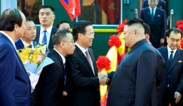 Ảnh ông Kim Jong-un bên trong khách sạn Melia Hà Nội