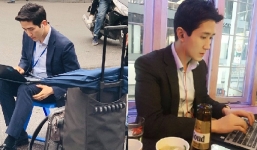 Lộ hình ảnh đời thường của nam phóng viên Hàn gây bão MXH khi tác nghiệp ở Hà Nội