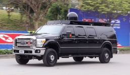 Tiết lộ xế khủng hộ tống Tổng thống Donald Trump tại Việt Nam