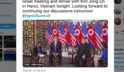 TT Donald Trump và ông Kim Jong Un bước vào chương trình thảo luận chính thức