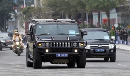 Tiết lộ Hummer H2 - 'khủng long' bọc thép hộ tống TT Trump, chủ tịch Kim Jong un