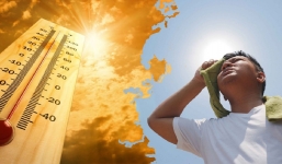 Nắng nóng tiếp tục tăng cường khu vực Bắc Bộ và Trung Bộ