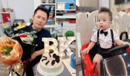 Bằng Kiều lần đầu khoe ảnh bên quý tử thứ tư, hai bố con có điểm chung đặc biệt