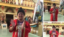 Khoe vào vai Đức Phật, Minh Béo bị dân mạng 'ném đá' tơi tả còn khơi lại vết nhơ