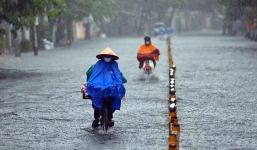 Bão số 2 suy yếu thành áp thấp trên đất liền Quảng Ninh-Hải Phòng, mưa lai rai đến mai