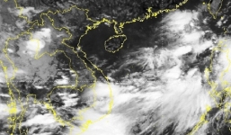 Một vùng áp thấp trên biển Đông có khả năng mạnh lên thành áp thấp nhiệt đới trong 2 ngày tới