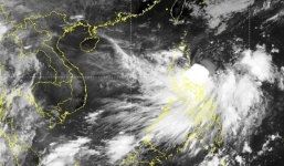 Bão Ma-on thành bão số 3 trên biển Đông, gây mưa lớn cho một số tỉnh Bắc Bộ