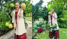Mỹ Tâm lộ bụng lùm xùm như mang bầu trong loạt ảnh mới