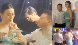 Mặc ồn ào, shark Bình vẫn ga lăng tháp tùng Phương Oanh đi sự kiện