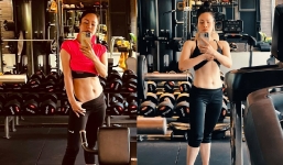 Nhật Kim Anh khoe body săn chắc nhờ chăm chỉ tập luyện, bất ngờ nhất là vòng eo U40