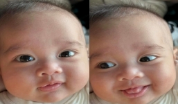 Quý tử nhà Lê Dương Bảo Lâm có loạt biểu cảm khiến người xem tan chảy