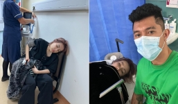 Lần đầu đi diễn ở trời Âu, Lương Bằng Quang phải đưa Ngân 98 nhập viện lúc nửa đêm