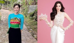 Hoa hậu Đỗ Thị Hà bồi hồi mặc lại áo choàng tắm thời đi thi HHVN