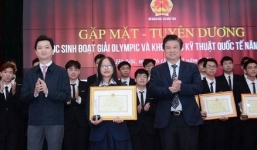 Bộ GD&ĐT khen thưởng 33 học sinh đoạt giải Olympic và khoa học quốc tế