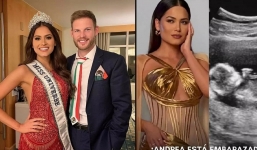 Miss Universe 2020 khoe có bầu với MC điển trai tác nghiệp tại cuộc thi: Sự thật ngơ ngác, ngỡ ngàng