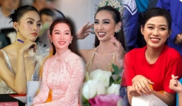 Cùng bị chụp lén, loạt hoa hậu mỗi người một vẻ: Đỗ Hà thuần khiết, Thùy Tiên gây cười