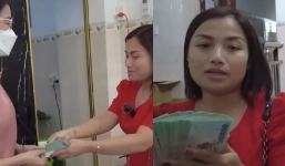 Quỳnh Trần JP đổi đời nhờ làm YouTube, xông xênh cầm cả trăm triệu lì xì nhân viên