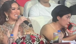 Cameraman 'báo' trưởng BGK Miss Charm hồn nhiên nghe điện thoại khi chấm thi: Người trong cuộc lên tiếng