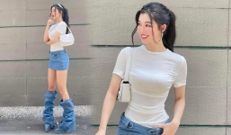 Á hậu Phương Nhi khoe cận chi tiết cực phẩm trên người khiến MXH bùng nổ