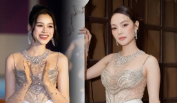 Cùng một thiết kế Minh Hằng mặc bị đồn mang bầu, Đỗ Thị Hà 'đổi đời' cho chiếc váy