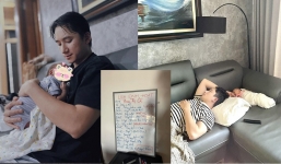 Bà xã Phan Mạnh Quỳnh 'điều trị' con gái cưng 1 tháng không chịu nói bằng loạt lịch trình kín bảng gây cười